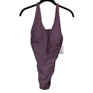 Shore and Shade one piece Swimsuit. Size L. Purple NWT